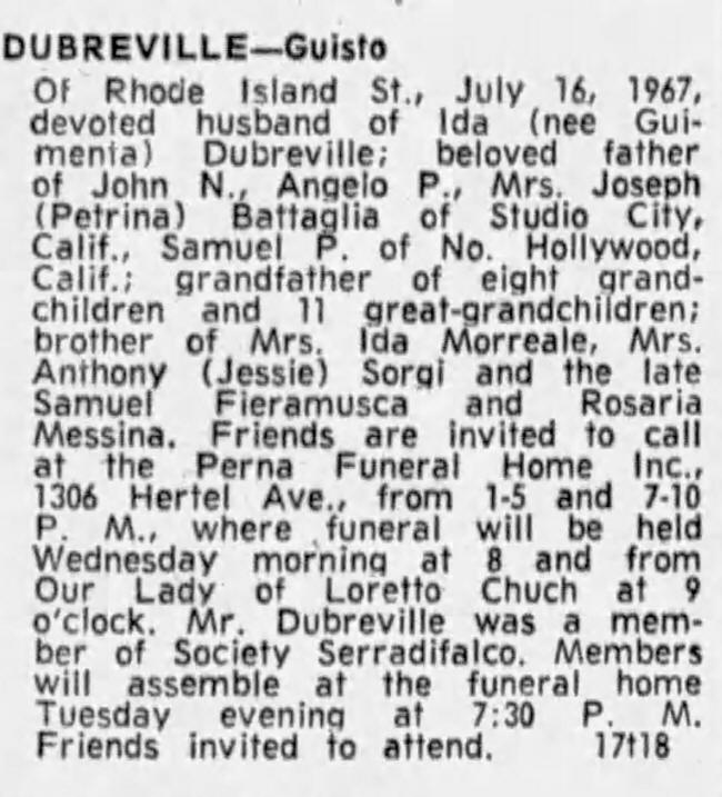 Foundling Messina Family